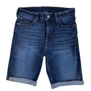 Bermuda &Denim Jean Shorts Medium Wash Mid Rise Slim Fit Denim Size XS / 26 / 28